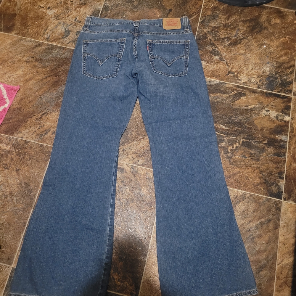 Levi's Women's Medium Blue Flare Jeans